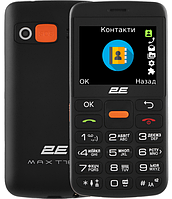 Телефон 2E T180 Max 2023 DS Black UA UCRF