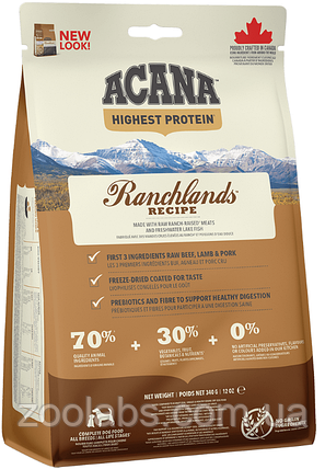 Acana Ranchlands Dog Recipe 2 кг | Сухий корм для собак, фото 1