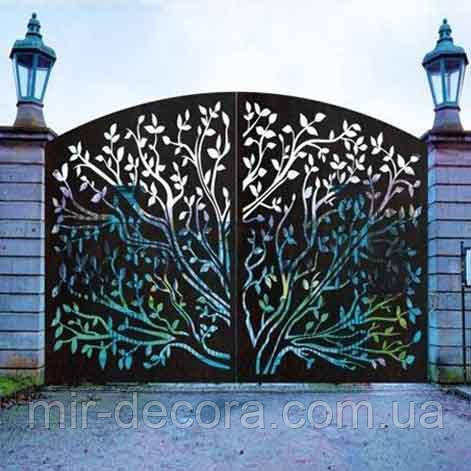 Ворота для будинку, дачі, ворота металеві, ворота не дорого.