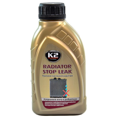 Герметик радіатора К-2 рідкий Stop leak 400 мл