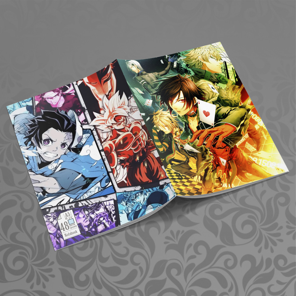 Зошит А5 48 арк. на скобі у клітинку 60 гр.м² Amnesia / Амнезія, фото 1