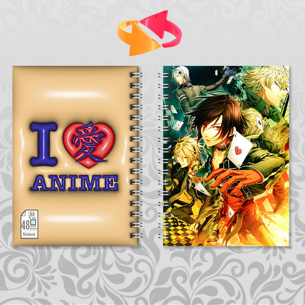 Блокнот на пружині в клітинку 48 арк. Amnesia / Амнезія, фото 1