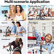 Монопод з гнучкими ніжками для телефона Proove Flexible Portable штатив трипод для селфі (чорний), фото 5