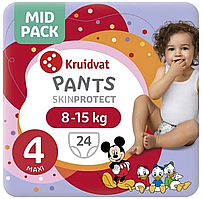 Підгузки-трусики Kruidvat Нідерланди 4 (8-15кг) 24 шт