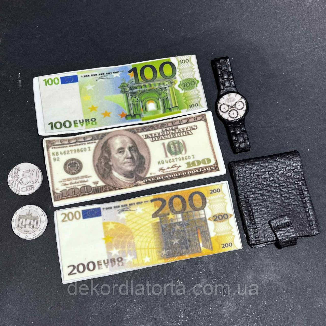 Набір топерів з мастики Бізнесмен
