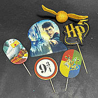 Набір топперів з мастики Гаррі Поттер