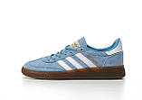 Кросівки жіночі Adidas Handball Spezial Light Blue, фото 5