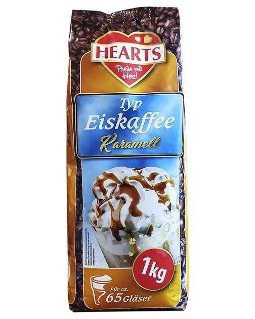 Капучино Hearts Cappuccino Karamel Eiskaffee Карамельний капучино для вендинга, фото 1