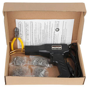 Гарячий степлер, термостеплер, паяльник для пластику, 220В, H50 паяльник для бамперів зі скобами