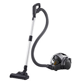 LG Пилосос контейнерний, 650 Вт, конт пил — 1.2 л, HEPA, компресор, срібний