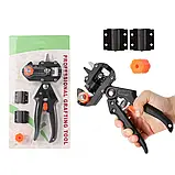 💚Професійний щеплений секатор для гілок з 3 ножами для обрізання та щеплення дерев Grafting Tool, фото 2