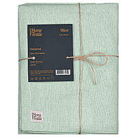 ARDESTO Скатертина Oliver, 120х136 см, 100% бавовна, аквамарин