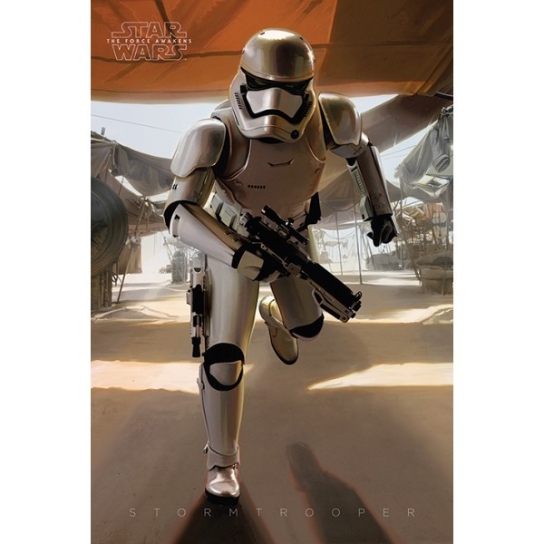 Постер "Star Wars Episode Vii (Stormtrooper Running) "