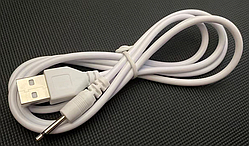 Зарядний пристрій для інтимних іграшок USB зарядка для вібратора, USB кабель для інтимної іграшки 2,5*17 мм