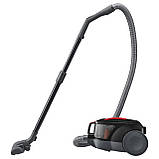 LG Пилосос контейнерний, 650 Вт, конт пил — 1.1 л, турбощітка Pet Brush, червоний, фото 4