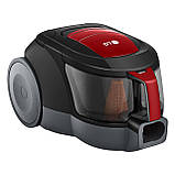 LG Пилосос контейнерний, 650 Вт, конт пил — 1.1 л, турбощітка Pet Brush, червоний, фото 6
