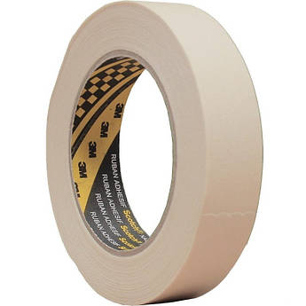 Стрічка малярська 3M Scotch™ 2328 80°C, 24 мм x 50 м Бежевий