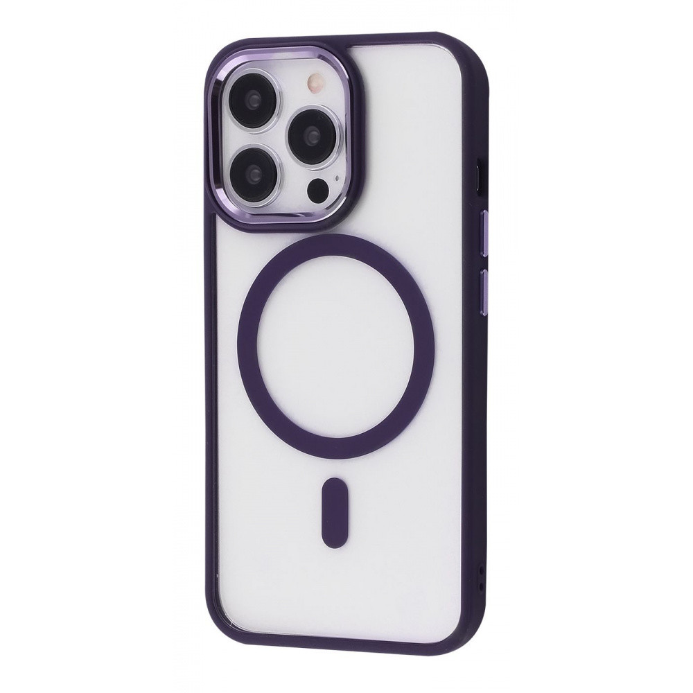 Чехол WAVE Ardor Case with Magnetic Ring iPhone 13 Pro Max green deep purple, фото 1
