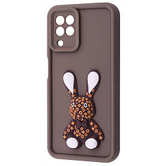 Чехол Pretty Things Case Samsung Galaxy A22/M22/M32 (A225F/M225F/M325F) brown/rabbit