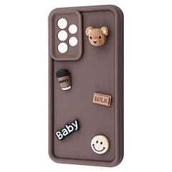 Чехол Pretty Things Case Samsung Galaxy A52 (A525F) brown/bear