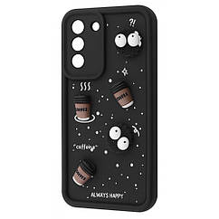 Чехол Pretty Things Case Samsung Galaxy S21 FE (G990B) black/coffee