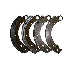 Колодка торм. ГАЗ 2410 задня (к-т 4 шт) "ФРІКТЕРМ" (24-3502090)