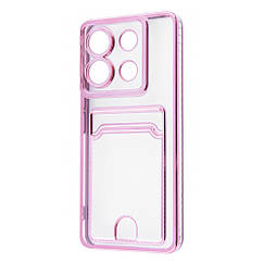 Чехол WAVE Metal Pocket Case Xiaomi Redmi Note 13 Pro 5G/Poco X6 5G pink