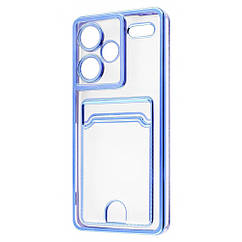 Чехол WAVE Metal Pocket Case Xiaomi Redmi Note 13 Pro+ blue