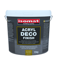 Акрил-Деко Фініш / Acryl-Deco Finish - фінішне декоративне акрилове покриття (білий) уп. 15 кг