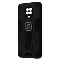 Чохол Armor Magnetic Xiaomi Redmi Note 9S/Note 9 Pro black