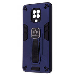 Чохол Armor Magnetic Xiaomi Redmi Note 9S/Note 9 Pro black blue