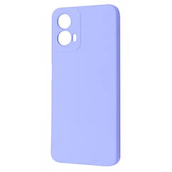 Чехол WAVE Colorful Case (TPU) Motorola Moto G34 lavender gray