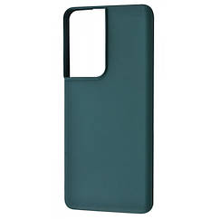 Чехол WAVE Colorful Case (TPU) Samsung Galaxy S21 Ultra (G998B) forest green