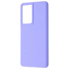 Чехол WAVE Full Silicone Cover Samsung Galaxy S21 Ultra (G998B) light purple