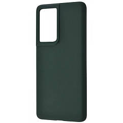 Чехол WAVE Full Silicone Cover Samsung Galaxy S21 Ultra (G998B) cyprus green