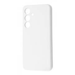 Чехол WAVE Full Silicone Cover Samsung Galaxy S25 Plus white