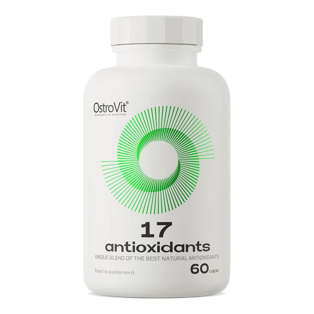 Натуральна добавка OstroVit 17 Antioxidants, 60 капсул EXP