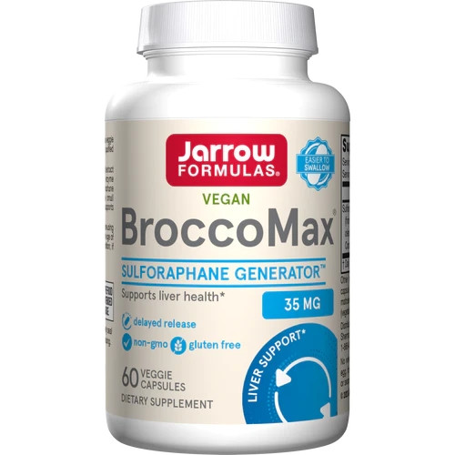 Натуральна добавка Jarrow Formulas BroccoMax Myrosinase Activated, 60 вегакапсул EXP
