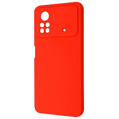 Чехол WAVE Full Silicone Cover Xiaomi Poco X4 Pro 5G red