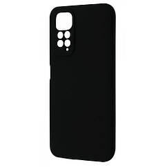 Чехол WAVE Full Silicone Cover Xiaomi Redmi Note 11 4G/Redmi Note 11S black
