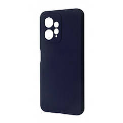Чехол WAVE Full Silicone Cover Xiaomi Redmi Note 12 4G black midnight blue