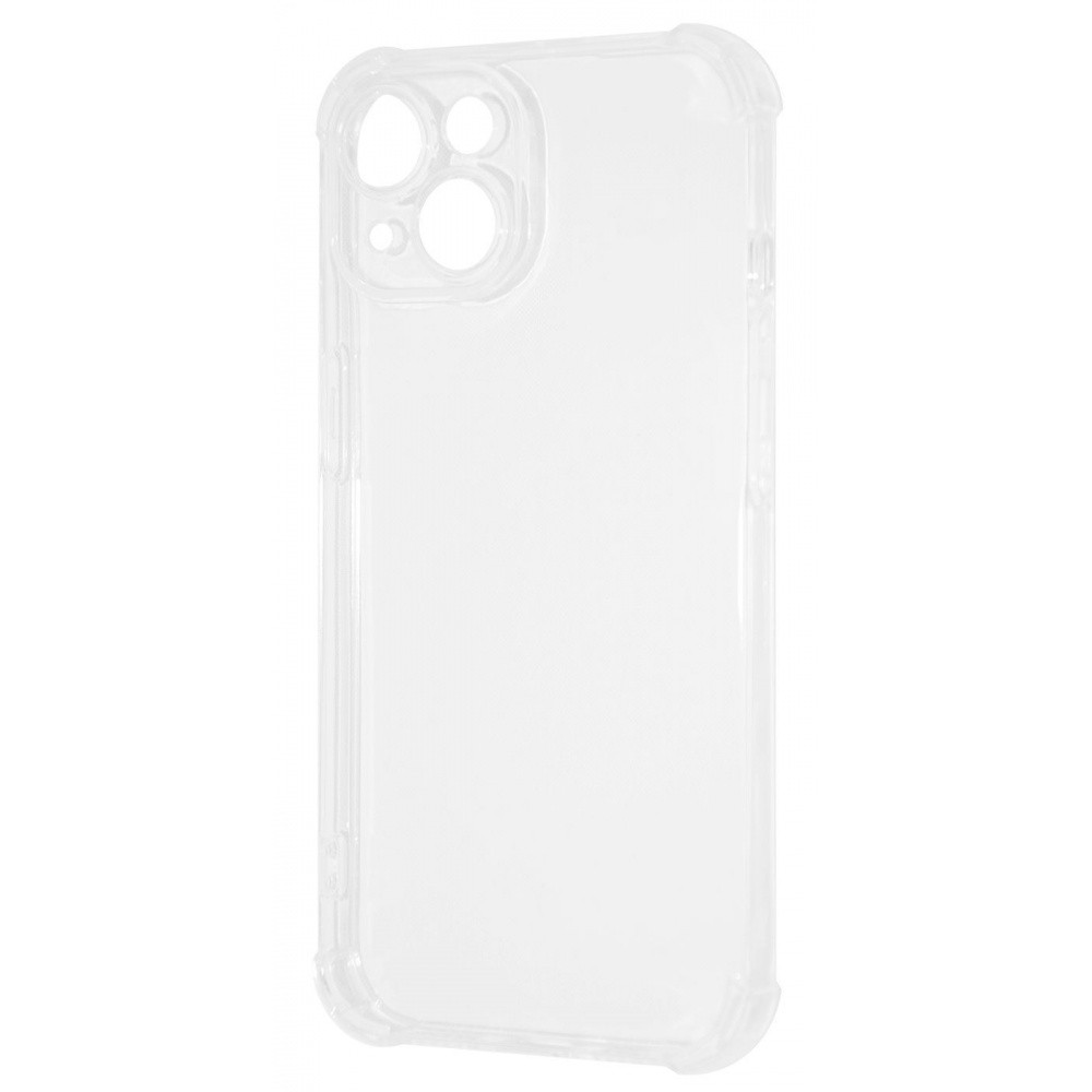 Чехол WXD силікон 0.8 mm HQ iPhone 15 transparent, фото 1