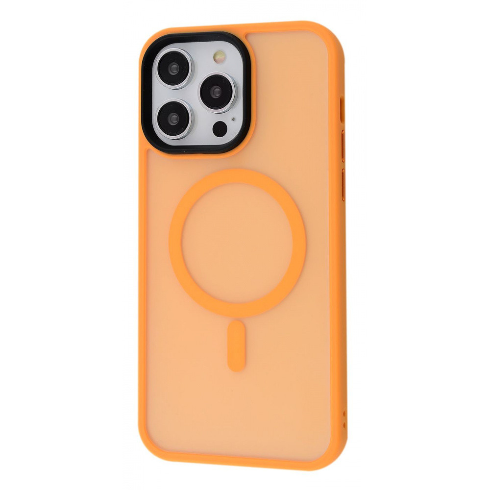 Чехол WAVE Matte Insane Case with Magnetic Ring iPhone 14 Pro midnight blue orange, фото 1