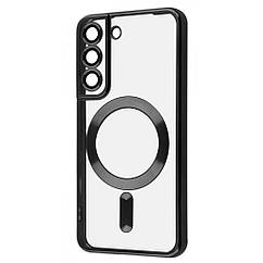 Чехол WAVE Metal Color Case with Magnetic Ring Samsung Galaxy S22 black