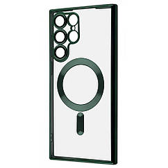 Чехол WAVE Metal Color Case with Magnetic Ring Samsung Galaxy S22 Ultra dark green