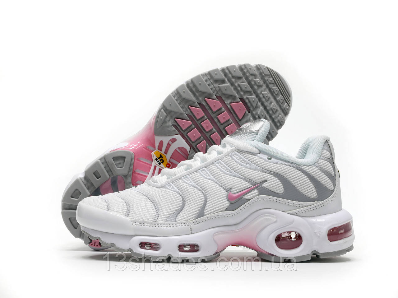 Кросівки жіночі Nike Air Max Plus White Pink Київ