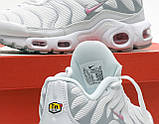Кросівки жіночі Nike Air Max Plus White Pink Київ, фото 8