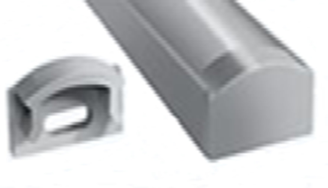 Заглушка Biom ЗПО7 для профілю ЛП7 з отвором, фото 1