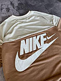 Чоловіча футболка Nike M1117 бежева, фото 5