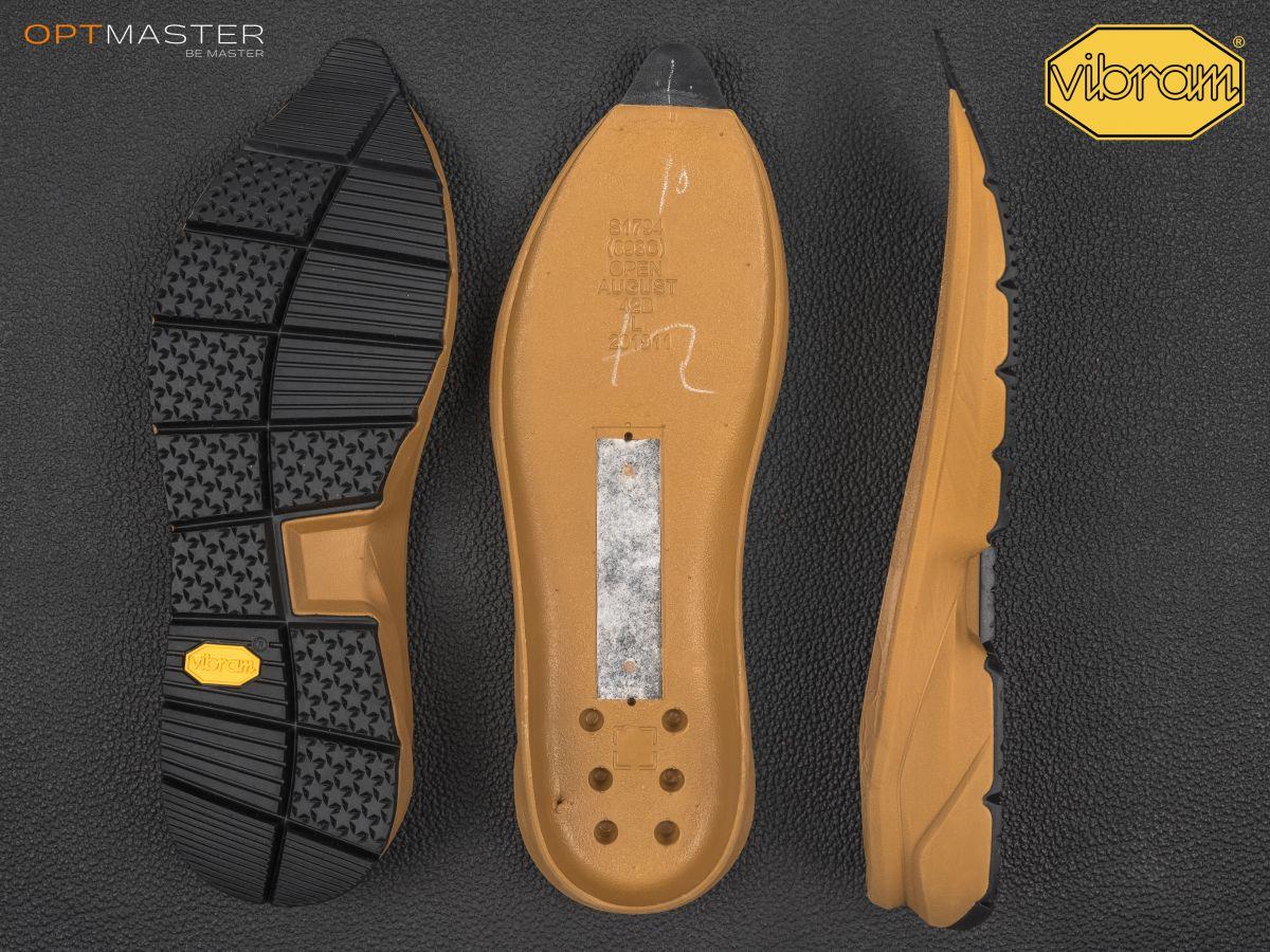 AUGUST (893CS), кол. карамель  с чёрным (DD) підошва Vibram
